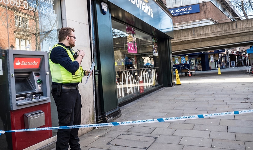 Man stabbed outside McDonalds on Watford High Street