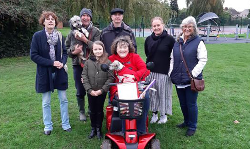 DISABLED ACCESS: Garston petitioner says she’s ‘over the moon’ with Lea Farm improvements