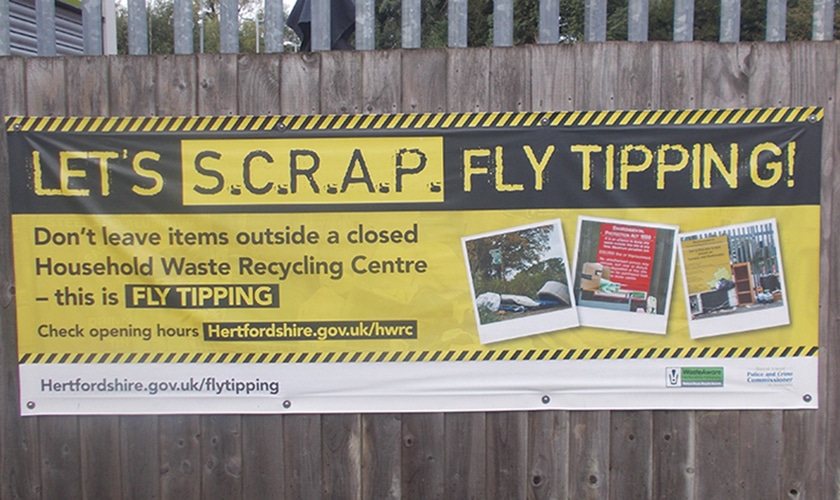 HEFTY FINE Flytipper fined over £700 after dumping waste in