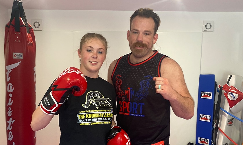 ELLIE HARBER: Croxley Green teenager prepares to fight for European Title (VIDEO)