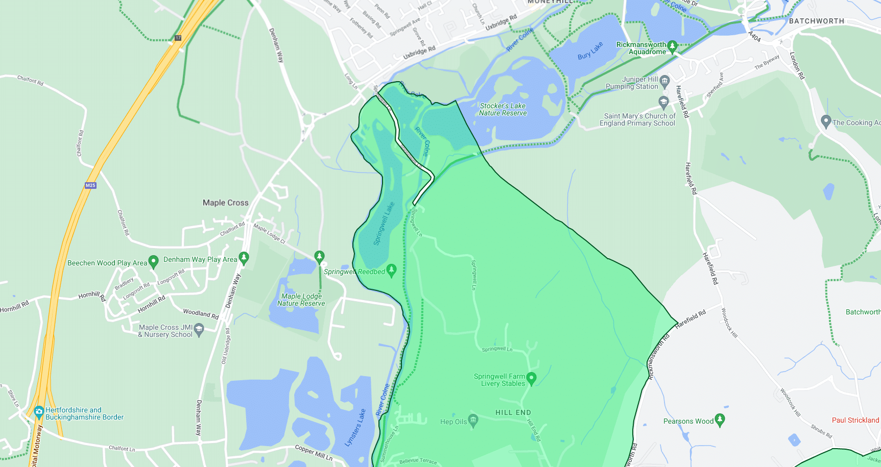 ROGUE ROAD Rickmansworth lane unaffected by ULEZ expansion explained