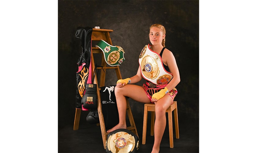 EPIC ELLIE: Hemel Hempstead business signs up to support teen ahead of world title fight in Watford