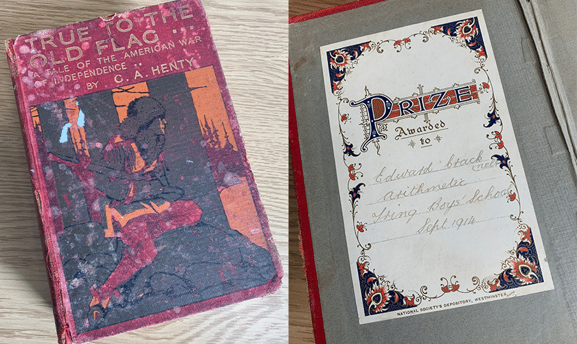 TIME TRAVEL: Century-old book returned to school in Tring after travelling to Australia