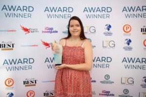 Lauren has previously won awards for her photography.
