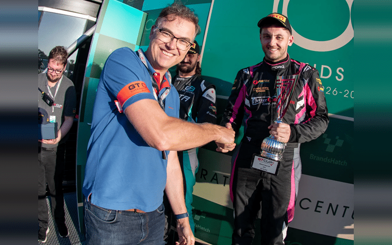 Williams (left) and Cooke (right) have celebrated success at the GT Cup Championship